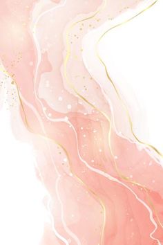 an abstract pink background with gold lines