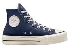 PRICES MAY VARY. Brand: Converse Closure Type: Lace-Up Outer Material: Synthetic Navy Converse, Chuck Taylor All Star Lift, Blue Converse, Shoe Wishlist, Converse Chuck Taylor All Star, Clothing Inspiration, Womens Converse, Chuck Taylor All Star, Navy Women