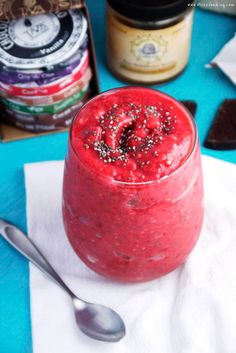 No Banana Smoothie, Blueberry Smoothie Bowl, Taza Chocolate, Chocolate Banana Smoothie, Mango Smoothie Recipes, Chicory Recipe, Dairy Free Smoothies, Orange Julius, Jamba Juice