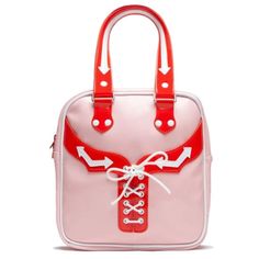 Converse X Mademe Western Purse Bag Pink Fiery Red Logo Women's 10009073-A02 Brand New With Tag. 100% Authentic! Lace Up Detail On Front Body: 100% Polyurethane, Lining: 100% Polyester Approximate Dimensions: 10" H X 10" W X 3" D Retro Red Shoulder Bag With Zipper Closure, Red School Shoulder Bag With Detachable Strap, Red Shoulder Bag With Detachable Strap For School, Retro Red Bag With Zipper Closure, Retro Pink Bag With Zipper Closure, Retro Pink Satchel Bag, Pink Retro Satchel Bag, Retro Red Bags With Handles, Retro Red Pouch Bag