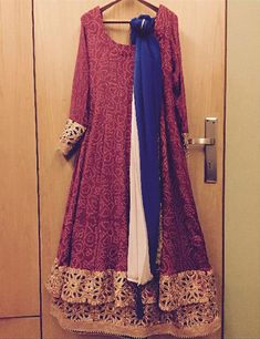 Suits Made From Old Sarees, Anarkali From Old Saree, Anarkali Kurti From Old Saree, Sari Dress Old Saree Reuse Sari Dress, Saree Transformation, Old Saree Reuse Sari Dress, Outfit From Old Saree, Dresses From Old Sarees, Outfit Transformation