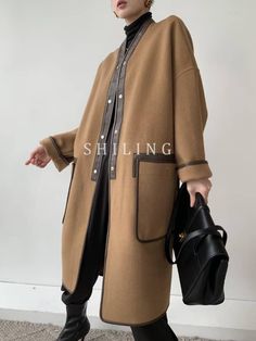 Coat Trends, Korean Fashion Dress, Copenhagen Fashion Week, Designs For Dresses, Abayas Fashion, Daily Dress, Suit Fashion, Knit Fashion