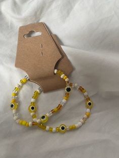 yellow evil eye bracelet 🍀 ...meaning behind yellow evil eye bracelet: Protect your health; Relief from exhaustion; Sharper mind and concentration Yellow Evil Eye Meaning, Evil Eye Bracelet Meaning, Eye Bracelet Meaning, Evil Eye Meaning, Yellow Evil Eye, Bracelet Meaning, Eye Meaning, Bracelets With Meaning, Eye Bracelet