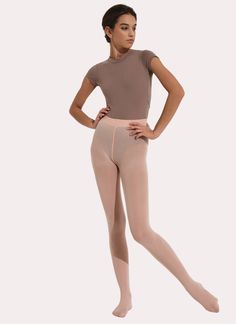 Nikolay 0050N footed tights give you the perfect fit and feel. They're made in Italy with the highest-quality threads and elastane, so you can enjoy a snug, comfortable fit. The microfiber knit-in waistband ensures a seamless look. Material: 90% polyamide (microfiber), 10% lycra «Child Footed tights» - sizes: 0, 00 «Adult Footed tights» - sizes: 1, 2, 3, 4 Light Pink, High Quality, Tights, Perfect Fit, Comfort Fit, Knitting, Pink