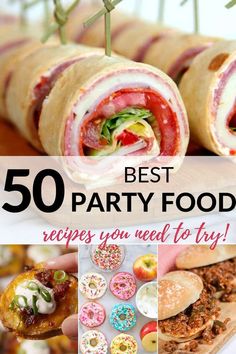 the best party food recipes you need to try