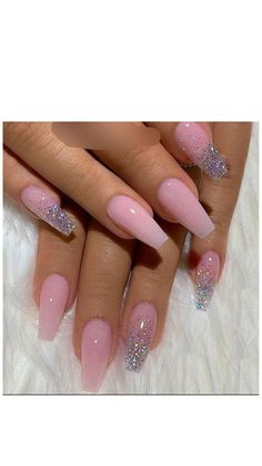 Short Gel Nails, Gel Acrylic Nails, Cute Acrylic Nail Designs, Coffin Nails Long, Summer Acrylic Nails, Pink Acrylic Nails, Coffin Nails Designs