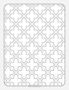 a black and white geometric pattern on a cutting board, with lines in the middle