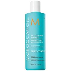 Frizz Control Shampoo by Moroccanoil. A gentle shampoo that nourishes hair to keep frizz, flyaways, and static at bay while protecting against the effects of humidity. Fight frizz and protect against humidity with Frizz Control Shampoo. The gentle cleansing formula provides daily protection against frizz, flyaways, and static, leaving the hair weightless and residue-free. It also imparts optimal nourishment to help restore manageability, luster, and shine to dull, frizz-prone hair, no matter the Best Blue Shampoo, Humidity Hair, Tinted Eyebrow Gel, Eyelash Conditioner, Hair Test, Keratin Shampoo, Eyebrow Serum, Body Shampoo, Nourishing Shampoo