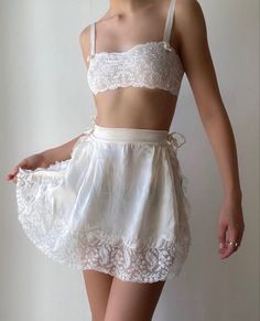 Lace Set, White Lace, Lingerie, Instagram Photos, Bra, Skirt, Lace, White, Instagram