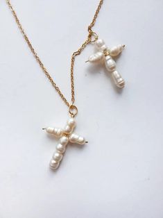 Pearl Cross Necklace Greek Cross Pendant Modern Religious | Etsy Freshwater Pearl Cross Necklace, Beaded Cross Necklace Diy, Pearl Cross Necklace With Pearl Drop As Gift, White Cross Pearl Pendant Necklace, White Cross-shaped Pearl Pendant Necklace, Pearl Crucifix Necklace As Gift, Crucifix Pearl Necklace Gift, White Cross-shaped Pearl Necklace With Pendant, Pearl Crucifix Necklace For Gift