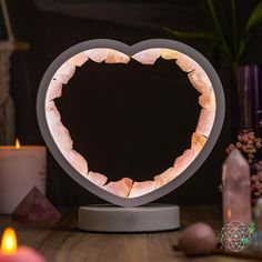 Love Magnet - Rose Quartz Heart Lamp – Conscious Items Burned Bridges, Heart Lamp, Love Magnet, Best Valentine Gift, Burning Bridges, Cleansing Crystals, Family Ties, A Best Friend, Healing Crystal Jewelry