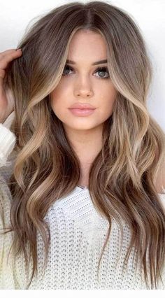 Brown Hair Tones, Cool Brown Hair, Types Of Hair Color, Brunette Ombre, Rambut Brunette, Hair Color Light Brown, Ombre Hair Color, Brown Hair With Highlights