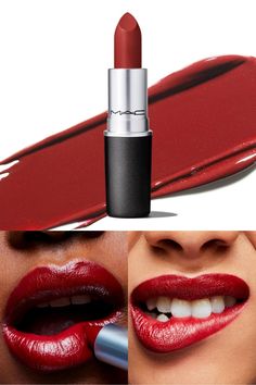 16 Best MAC Lipstick For Dark Skin From Nude to Red Red Mac Lipstick, Lipstick Shades For Dark Skin, Viva Glam Mac Lipstick, Whirl Lipstick