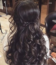 Prom Hairstyles For Long Hair, Men's Haircut, Hair Stylies, Hairdo For Long Hair, Hair Short, Straight Hair