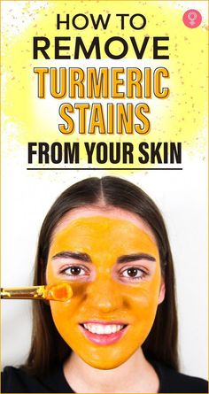 Everybody knows that turmeric is one of the most popular spices used in do-it-yourself skincare. You will see it in recipes for face masks, scrubs, hair packs, and more. Thanks to its incredible Turmeric Stain Removal, Hair Packs, Remove Yellow Stains, Turmeric Mask, Common Diseases, Turmeric Vitamins, Turmeric Health, Turmeric Face Mask, Health And Food