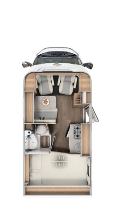 the floor plan of a small boat