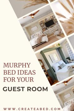 Different versions of fold down Murphy Beds