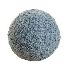 a gray ball is shown on a white background