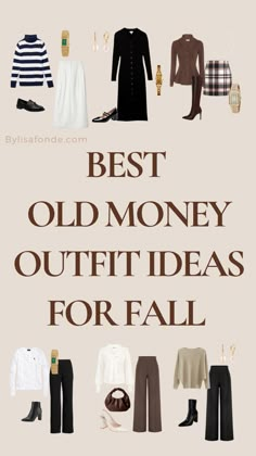 Old Money Style Outfits Work, Rich Mom Outfits Fall, Fashion Old Money Aesthetic, Womens Autumn Outfits 2023, September 2023 Outfit Ideas, Quite Money Outfits, Fall Outfits 2023 Women 30s