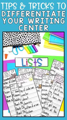 five tips and tricks to differentiated writing center