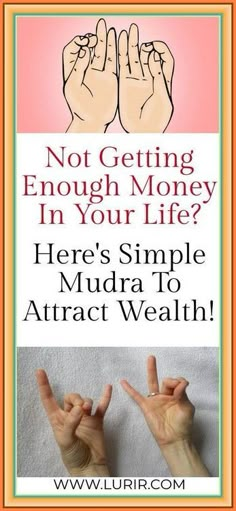 How to attract wealth by doing this simple mudra Hand Mudras, Yoga Facts, Life Routines, Attract Wealth, Body Inspiration, Reflexology, Health And Fitness Tips, Acupressure, Lose Belly