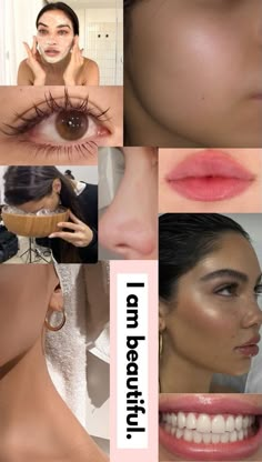 Dream Body Visualization Board, Feminine Energy Aesthetic, Manifesting Vision Board, Perfect Beauty, Vision Board Pictures, The Glow Up, Life Vision Board, Skin Care Spa, Visual Board