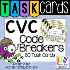 task cards for the cvc code breakers