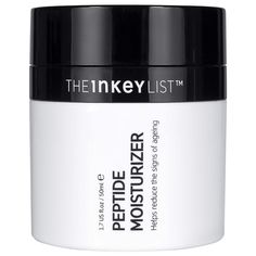 The INKEY List Peptide Moisturizer | Kohls Peptide Moisturizer, Dry Skincare, The Inkey List, Inkey List, Creme Anti Age, Skin Collagen, Anti Aging Moisturizer, Julia Roberts, Daily Moisturizer