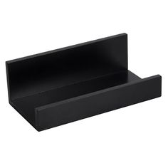 a black paper holder on a white background