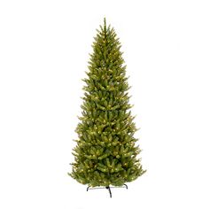 a small christmas tree is shown against a white background