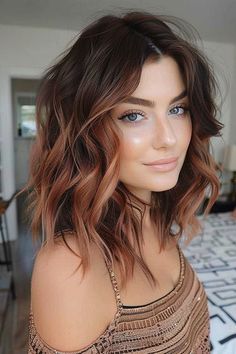 hair hairstyles,hair styles for long hair,hair cut,hair beauty,hair styles for medium hair,hair and skin and nails,hair hairstyling,hair length,hair straightener,hair drawing,hair cuts,hair colors #HairstyleTrends #HairTransformation #CurlyHairRoutine #BraidedHairstyles #HairColorInspiration #HairCareTips #ShortHairStyles #BalayageHair #WeddingHairstyles #HairAccessories #NaturalHair #HealthyHair #LongHairDontCare #MensHair #HairGoals #EasyHairstyles #HairGrowth #UpdoHairstyles #BlondeHair #HairProducts Dark Root Red Balayage, Dark Hair With Copper Balayage, Fall Baylage Hair Brunette, Fall Baylage Hair Brunettes, Shaded Tattoos Women, Copper With Blonde Highlights, Copper Hair Balayage, Brunettes Balayage