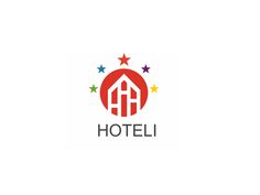 the hotel logo with stars around it