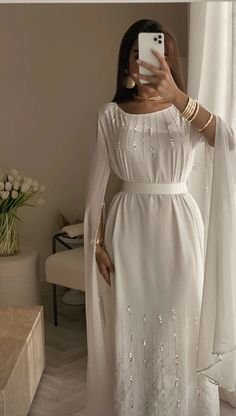 Hijabi Nikkah Dresses, Evening Gowns Modest, Modest Occasion Dresses, Soiree Abaya, Caftan Outfit, Nikkah Abaya, Abaya Wedding, Prom Dresses Long Sleeves, Kaftan Simple