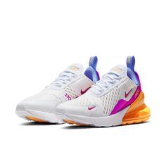 (WMNS) Nike Air Max 270 'Easter' CZ9275-100 - KICKS CREW Outfits With Nike Air Max 270, Nike Shoes Air Max 270, Shoes Air Max, Nike Shoes Air, Nike Runners, 270 Nike, Nike Shoe, Nike Shoes Air Max, Shoes Air