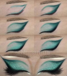 Design Eyeliner, Eyeliner Design, Eyeliner Types, Makeup Pictorial, Prom Eye Makeup, Beginners Eye Makeup, Drag Makeup