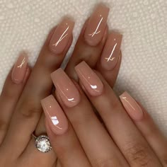 Peter_Glitznailboutique on Instagram: “Nude color powder.💅 u guys love this color?We open 6 day a week. Please call book appt with us. 414-525-9900. If you like my post, please…” Summer Nails2022, Nails With Designs Acrylic, Ongles Beiges, Nail 2022, Acrylic Nails Nude, Classy Acrylic, Milky Nails, Nude Nail Designs, Nails 2022