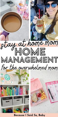 Learn how to run your home efficiently as a stay at home mom! Cleaning & organizing routines, packing lunches, budgeting - I'll share everything you need to know! #stayathomemom #sahm #home #management #organization #howto #tips #help Stay Home Mom, Organized Mom Tips, Mom Organization, Mommy Motivation, Mom Routine, Montessori Parenting, Household Management, Stay At Home Parents