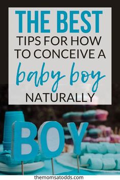 the best tips for how to conceive a baby boy naturally