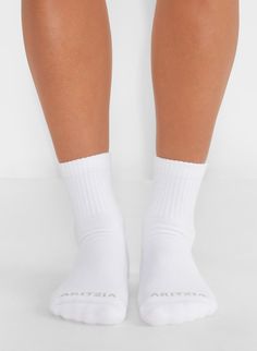 BEST-EVER ANKLE SOCK 3-PACK | Aritzia Ankle High Socks, Ankle Sock, Statement Bag, Blouse Jeans, Cozy Gift, Jumpsuit Shorts Rompers, Athletic Socks, White Sock, Brushed Cotton