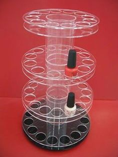 Rotating Display Stand, Essential Oils Organization, Rotating Display, Nail Polish Gift, Nail Equipment, Acrylic Nail Polish, Nail Polish Rack, Home Nail Salon, Acrylic Nail Powder