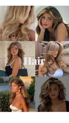 #hair#hairstyles Improve Your Style, Blonde Hair Inspiration, Blowout Hair, 90s Hairstyles, Hair Stylist Life, Haircuts For Long Hair