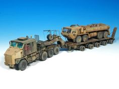 #modern #armour #tank #transporter #usarmy #het Tank Transporter, Build Tank, Trailer Images, Model Trucks, Army Truck, Ww2 Tanks, Model Cars Kits