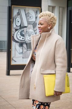 Love this entire look!!! Blond Locs, Claire Sulmers, Blonde Locs, Sophisticated Lady, Blonde Locks, Black Roots, Sisterlocks