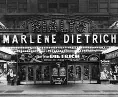 the marquee for mary jane diettrich in new york city's times square