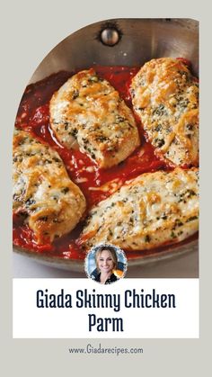 Giada Skinny Chicken Parm