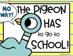 The Pigeon Has To Go To School Companion and Craft! This is by far my favorite Mo Willems book for Back to School! I created this pack as a companion to the book, a set of 11 writing activities and the templates for the craft to go along with the book. See the preview for details of the pages! Pigeon Books, Bus Crafts, The Pigeon, Mo Willems, School Craft, Book Companion, Easel Activities, Go To School, Letter A Crafts