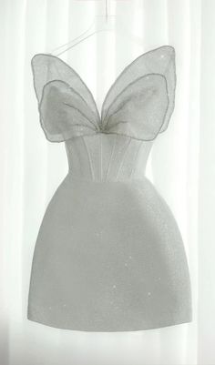 Shop the Bow Strapless Mini Dress in White and Feel Confident. Wide Range of Fashionable Dresses Available. Free International Shipping. Shop Now! Short Strapless Prom Dresses, Unique Homecoming Dresses, White Homecoming Dresses, Gaun Fashion, Elegant Prom Dresses, Wedding Spring, Dress Princess, Wedding Summer, Short Prom Dress