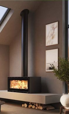 a living room filled with furniture and a fire place