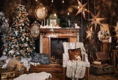 Katebackdrop£ºKate Vintage Christmas Backdrop for Family Photography Living Room Backdrop, Recliner Living Room, Christmas Tree Fireplace, Room Backdrop, Photo Studio Backdrop, Christmas Tree And Fireplace, Christmas Backdrops For Photography, Backdrops Kids, Christmas Photography Backdrops