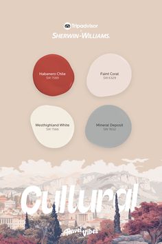 Bring the energy of the city to your next painting project. Save this pin featuring curated paint colors inspired by cultural destinations like New York City, Athens, and Tokyo, courtesy of Sherwin-Williams in partnership with @tripadvisor.

#SherwinWilliams #Tripadvisor #Travel #Paint #Palettes